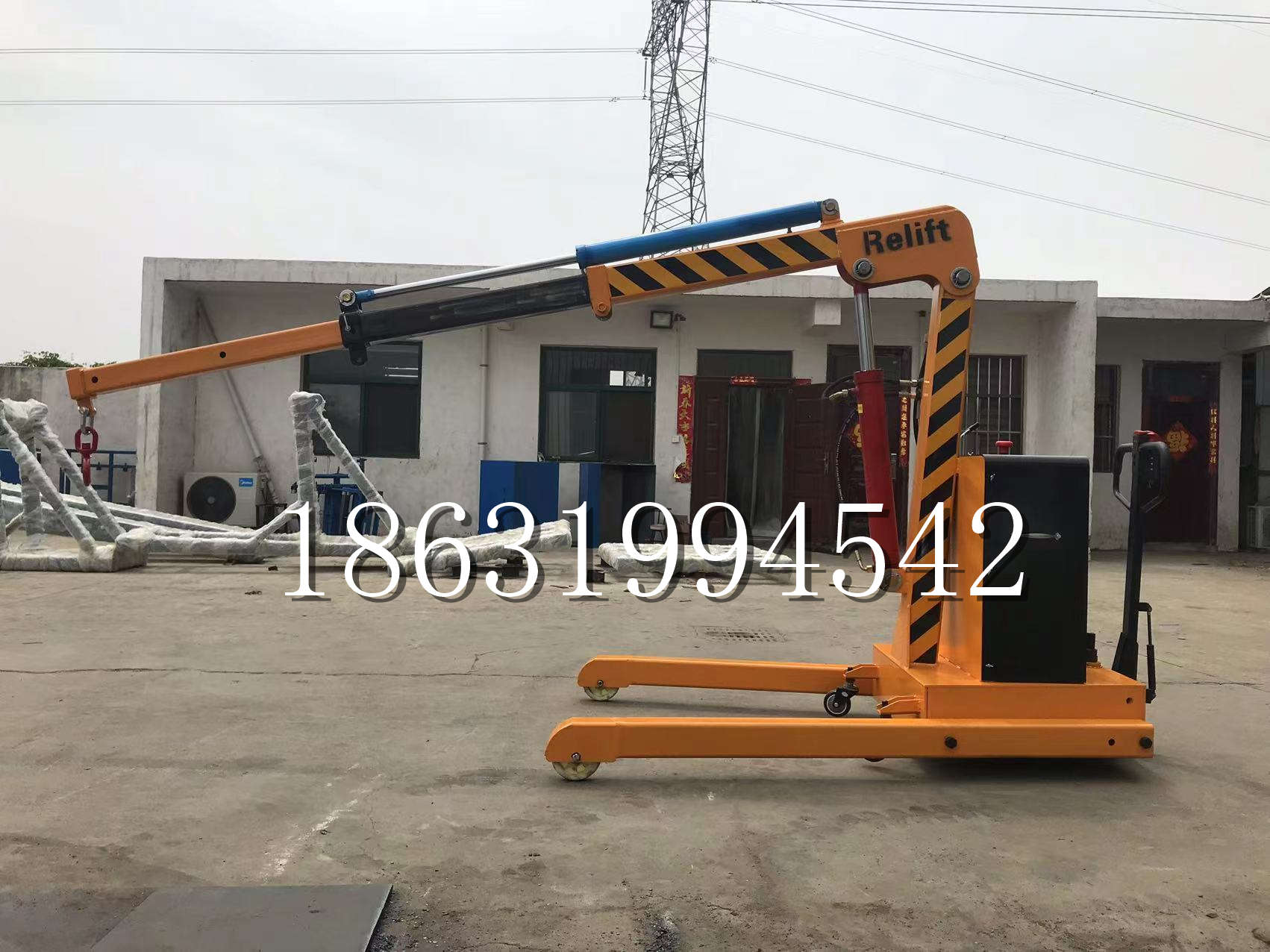 黄大仙区久征定做3吨三轮随车吊 农用园林绿化移树吊 平板工程用小吊机