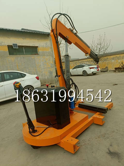 黄大仙区自卸车厢随车吊 自制轮式四不像起重机 四驱平板吊 5吨 贵盛